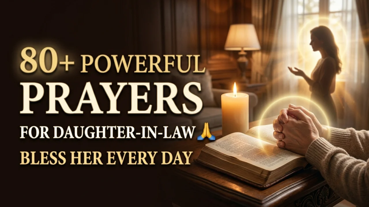80+ Heartfelt Prayers for Daughter-In-Law to Bless Her Every Day