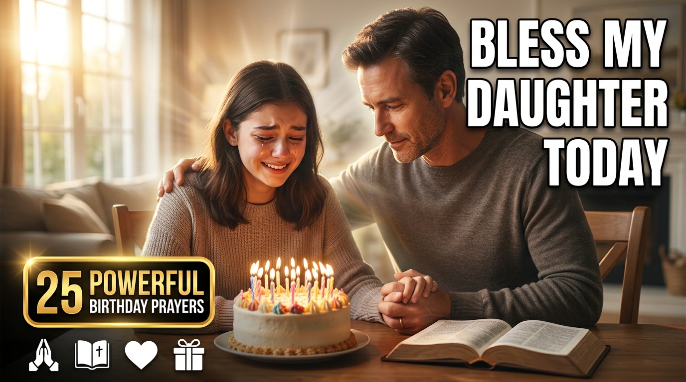 25 Heartfelt Birthday Prayers for My Daughter to Bless Her Special Day