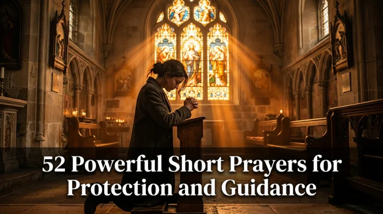 52 Powerful Short Prayers for Protection and Guidance
