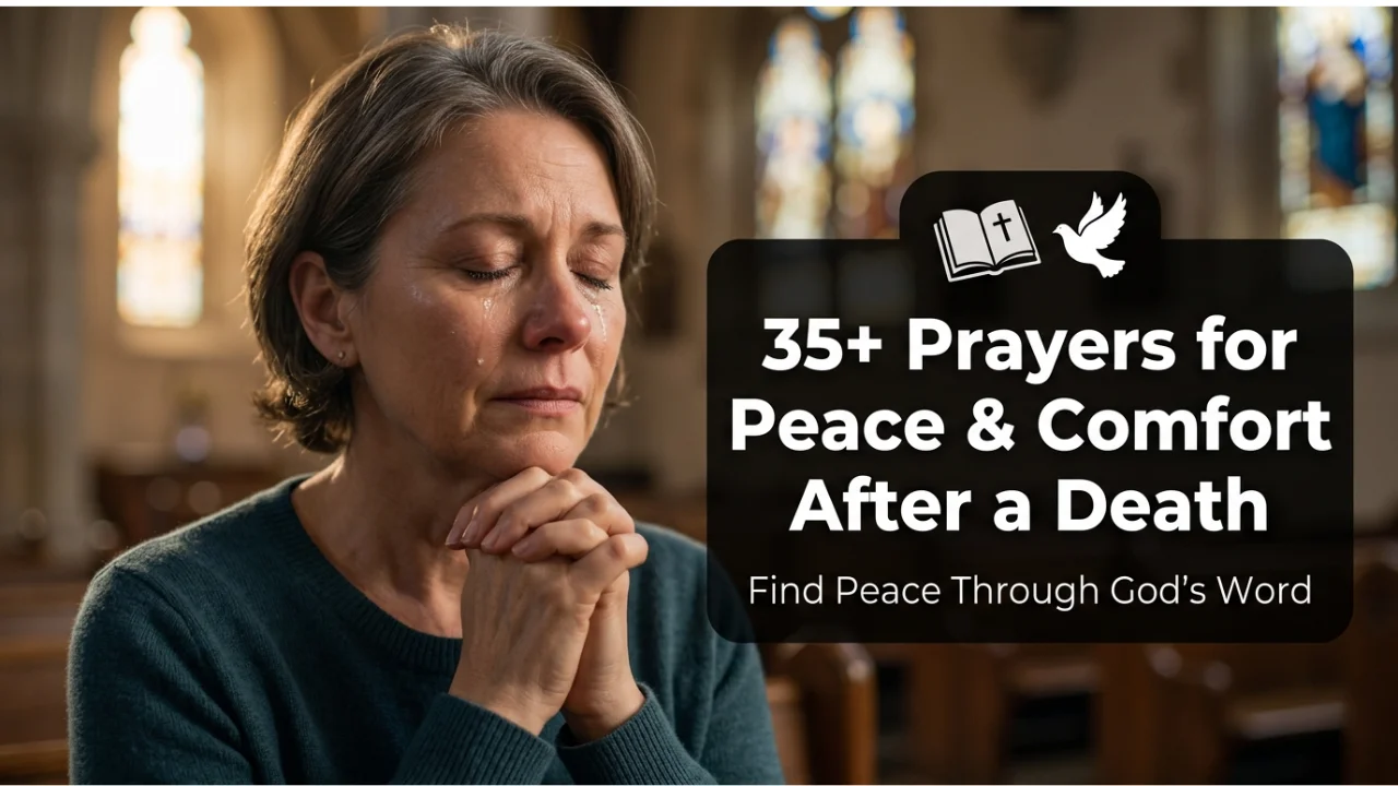 35+ Prayers for Peace and Comfort After a Death