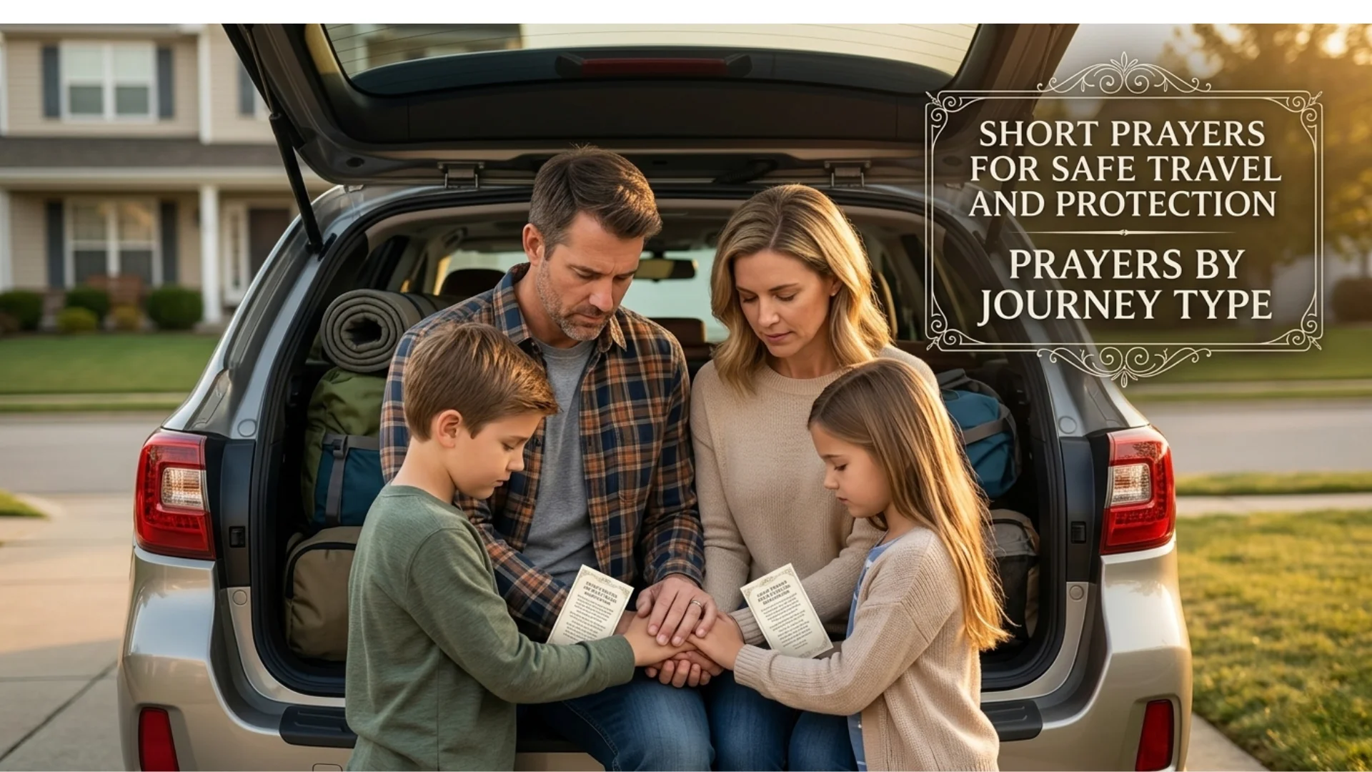 350 Short Prayers for Safe Travel and Protection for Family and Loved Ones
