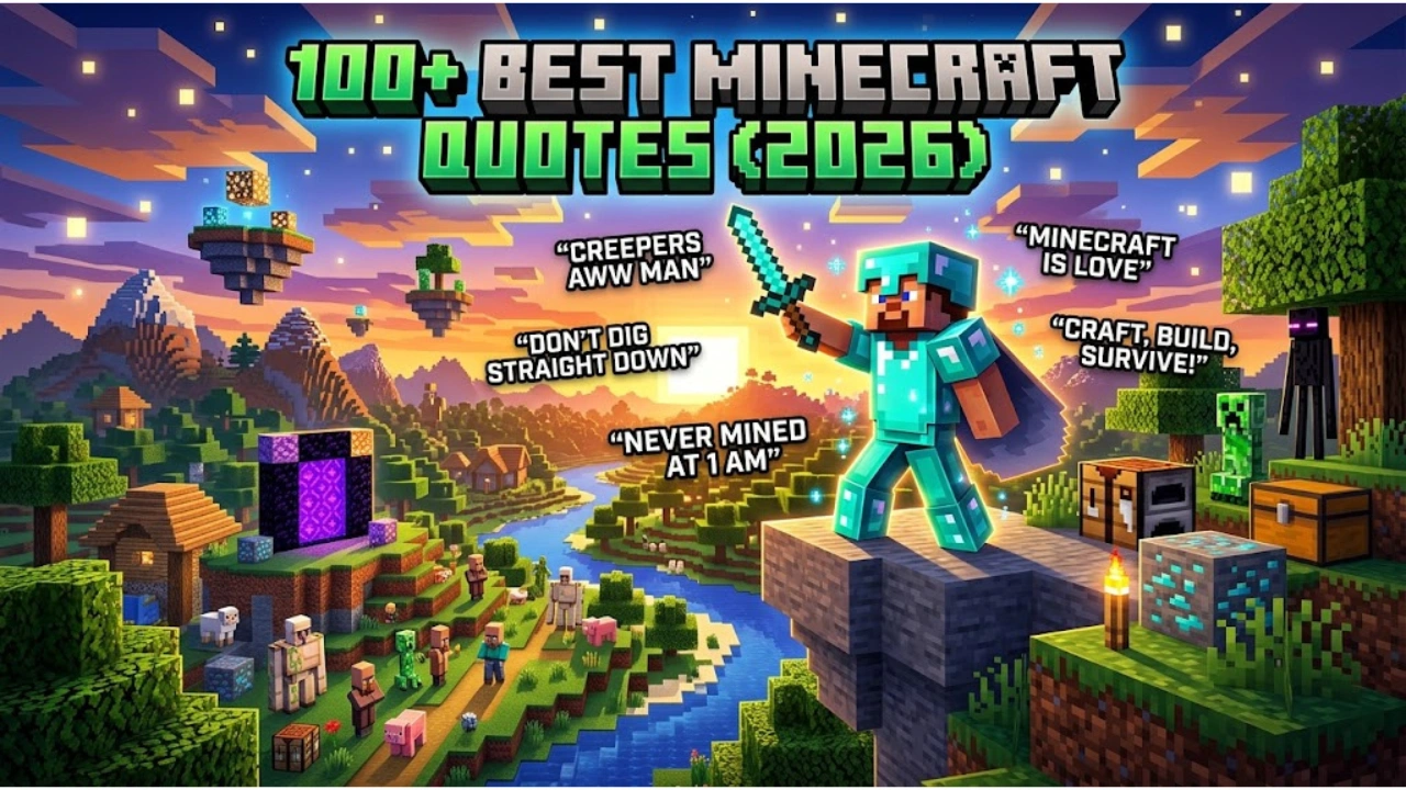 100+ Best Minecraft Quotes That Every Gamer Will Love (2026)