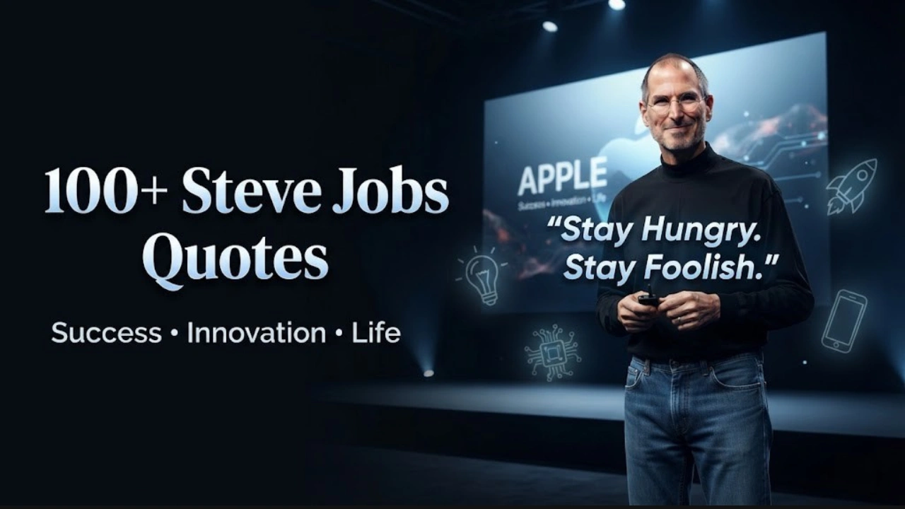 100+ Steve Jobs Quotes to Inspire Success, Innovation & Life