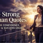 100+ Strong Woman Quotes to Inspire Confidence, Courage & Success (2026)