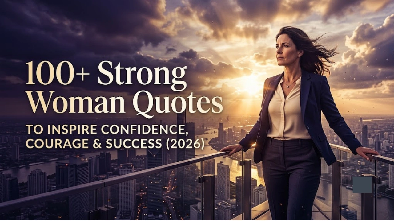 100+ Strong Woman Quotes to Inspire Confidence, Courage & Success (2026)