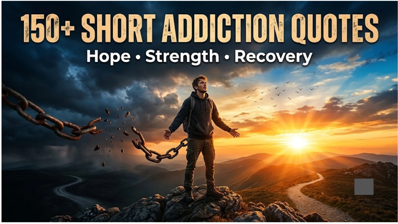 150+ Addiction Quotes to Inspire Recovery, Hope & Strength