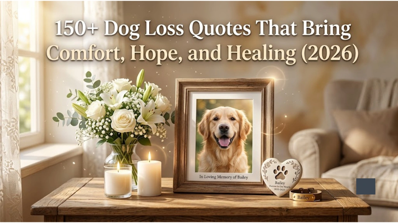150+ Dog Loss Quotes That Bring Comfort, Hope, and Healing (2026)
