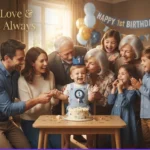 1st Birthday Wishes for Baby Boy