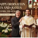 50 Best Happy Ordination Day Wishes and Quotes for Priests, Pastors and Deacons