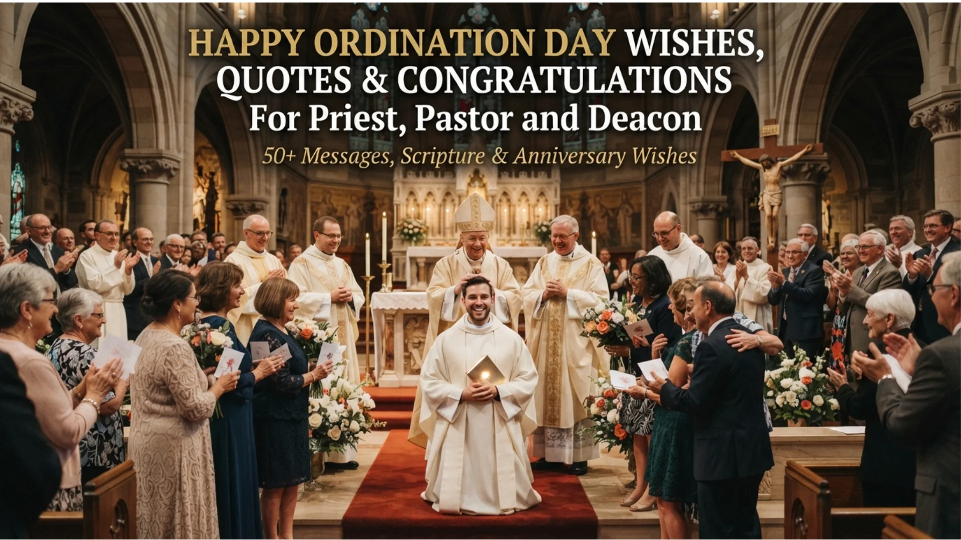50 Happy Ordination Day Wishes, Quotes & Congratulations for Priest, Pastor and Deacon