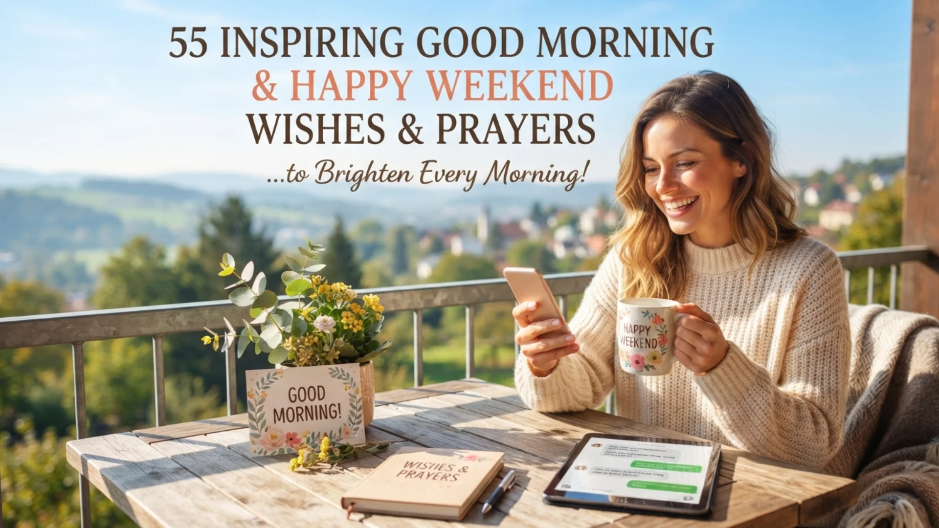 55 Inspiring Good Morning Happy Weekend Wishes and Prayers Messages to Brighten Every Morning
